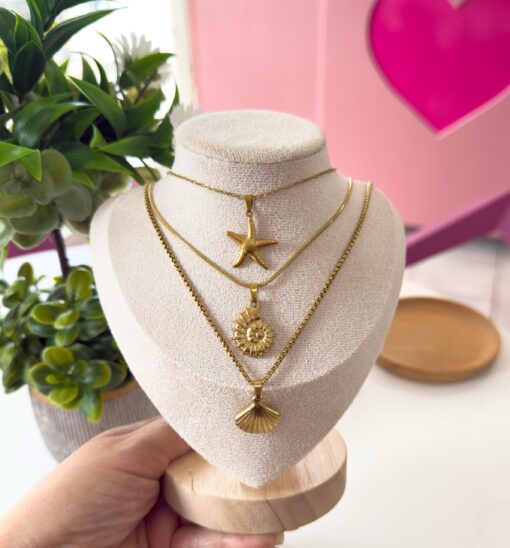 21065 - Set 3 collares marinos