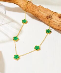 21046-3 Collar Verde Armado Van cleef