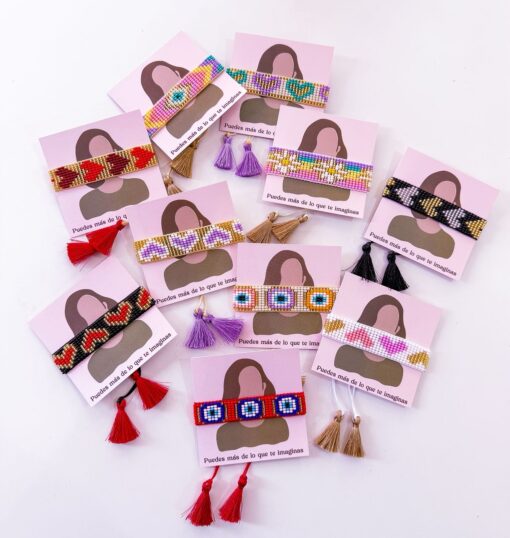 #5 - Combo Pulseras mostacilla