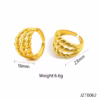 30002-12 Anillos Rodio espigas