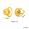 30002-5 Anillos Rodio pez globo