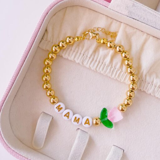 41115 - Pulsera balines MAMA - Imagen 4