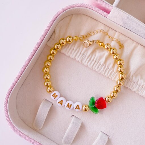 41115 - Pulsera balines MAMA - Imagen 5