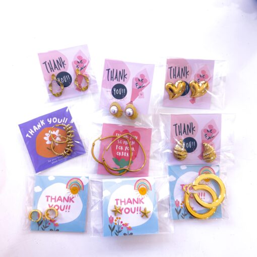 #11 - Combo 6 pares zarcillos x 12$ - Imagen 2
