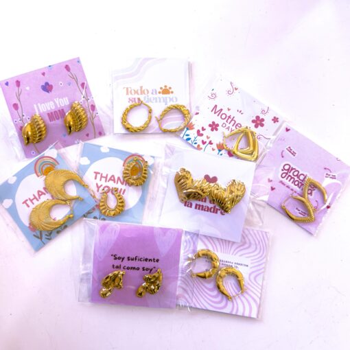 #11 - Combo 6 pares zarcillos x 12$ - Imagen 4