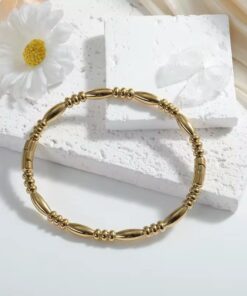 41125 - Pulsera acero dorada