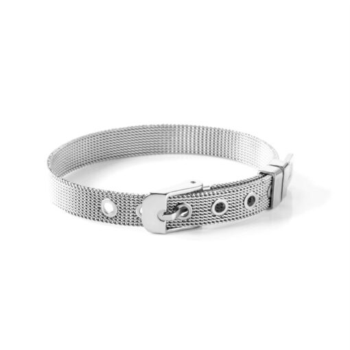 41134-1 Pulsera plateado correa reloj acero