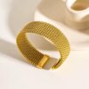41135 - Brazalete dorado acero