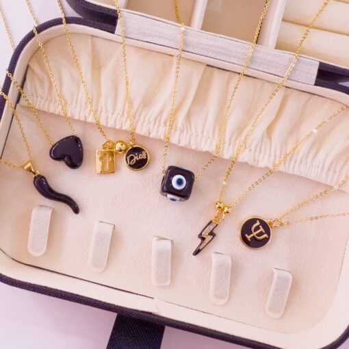 #13 - Combo promo 6 collares negros