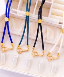 41013 - Pulsera armada con dije dios