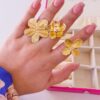 30001-13 Anillos Acero flor