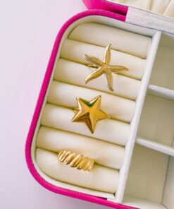30001-12 Anillos acero dorado