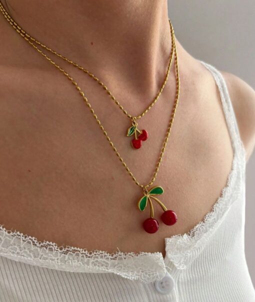 21030 - Collar cereza, fresa - Imagen 2