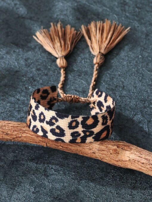 41021 - Pulsera tela animal print - Imagen 2