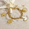 41081 - Pulsera Acero multi dije