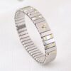 41087 - Pulsera plateada Acero estrella