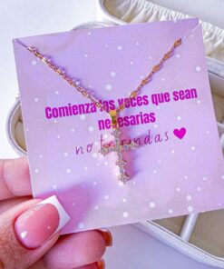 21063 - Collar Armado cruz