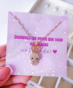 21074 - Collar Armado conejo