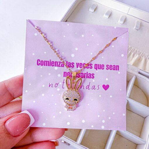 21074 - Collar Armado conejo