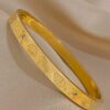 41084 - Pulsera Acero dorada multifigura