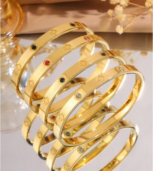 41041-6 Pulsera Negro Acero Bangle - Imagen 2