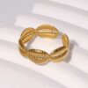 30009-2 Anillo marino multi almeja abierta