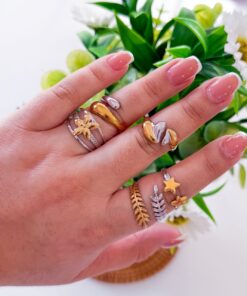 30011 - Anillo variado bicolor