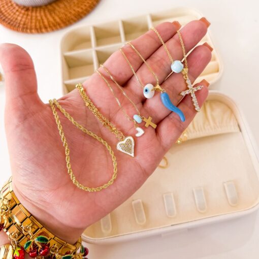 #3 - Combo 5 collares azul x 15$ - Imagen 2