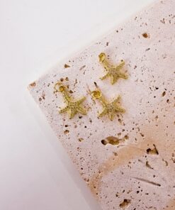20173 -  Dije estrella de mar con cristales