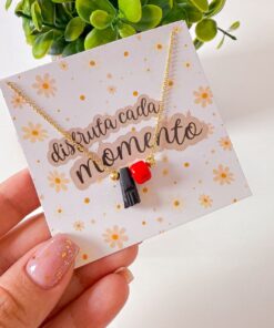 21061-2 Collar Armado azabache mano