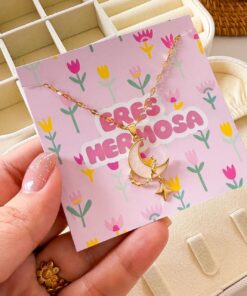 21069 - Collar Armado luna nacar blanco