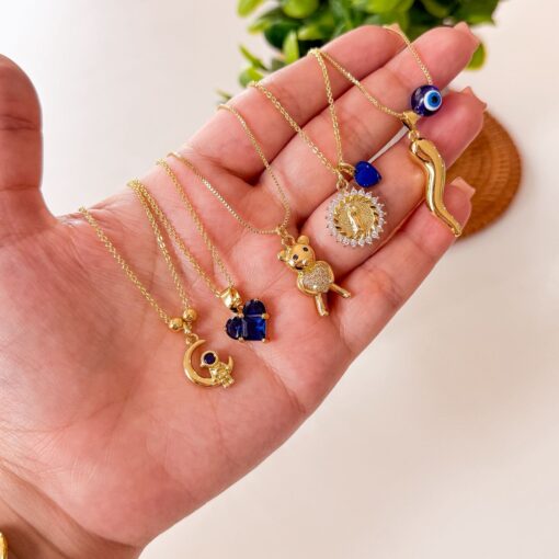#12 - Combo azul promo 5 collares