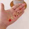 #16 - Combo ROJO 2 collares 18$