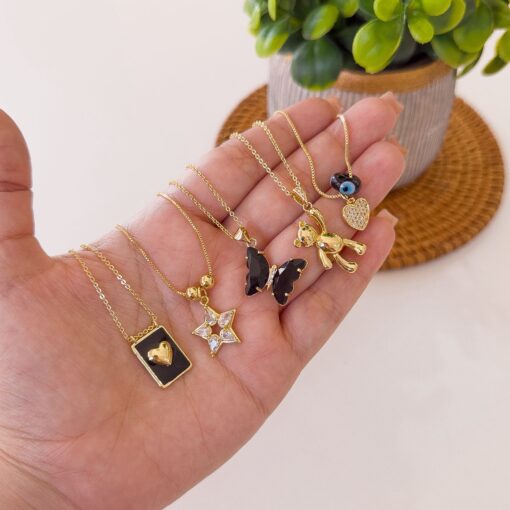 #20 - Combo NEGRO collares 20$