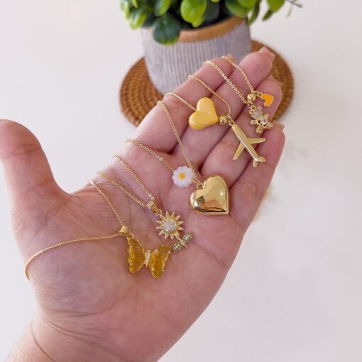#21 - Combo DORADO collares 18$