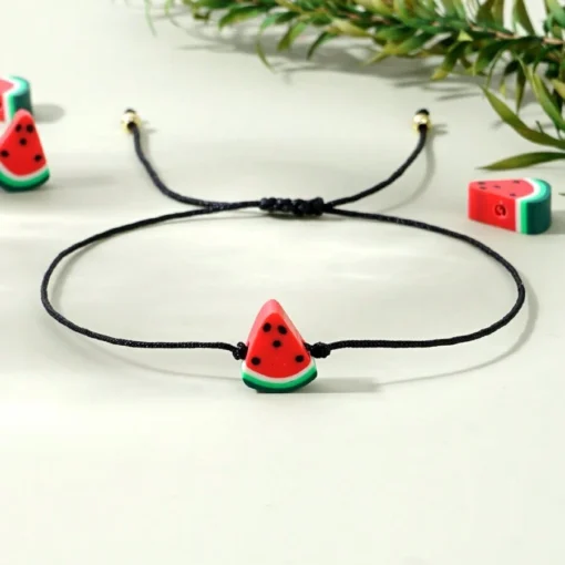 41022 - Pulsera hilo sandia