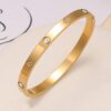 41046 - Pulsera acero estrella cristal