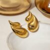 80002 - Zarcillo Acero doble gota