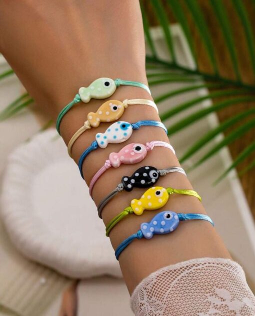 41020 - Pulsera hilo pez