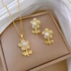 21013 - Set flor acero