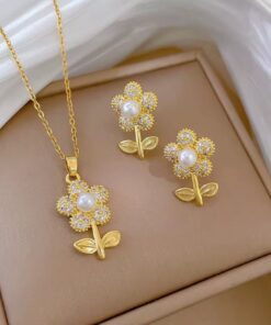 21013 - Set flor acero