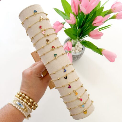 41021 - Pulsera armada corazon mini