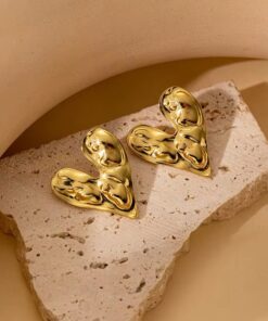 80001 - Zarcillo Acero corazon