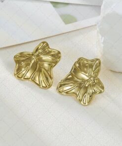 80027 - Zarcillo Acero hoja