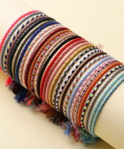 41033 - Pulsera hilo colores