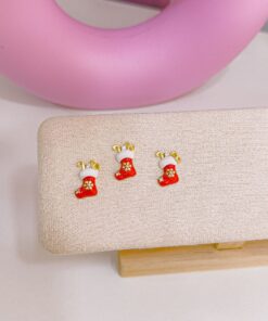 20333 - Dije navidad bota con bastones