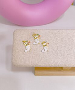 20341 - Dije navidad bota blanca