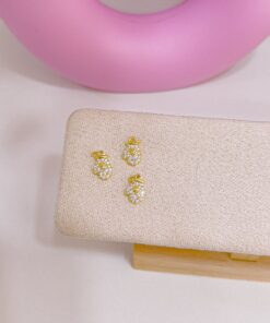 20348 - Dije navidad guante con cristales