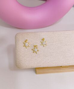 20352 - Dije navidad estrella con cristales