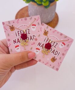 21064 - Collar Armado Rosa Acero